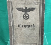 German Wehrpaß to Anton Edenharder