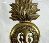 66th Princess Louise Fusiliers Helmet Plate